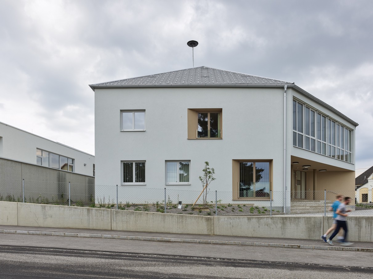 Fire station and office building